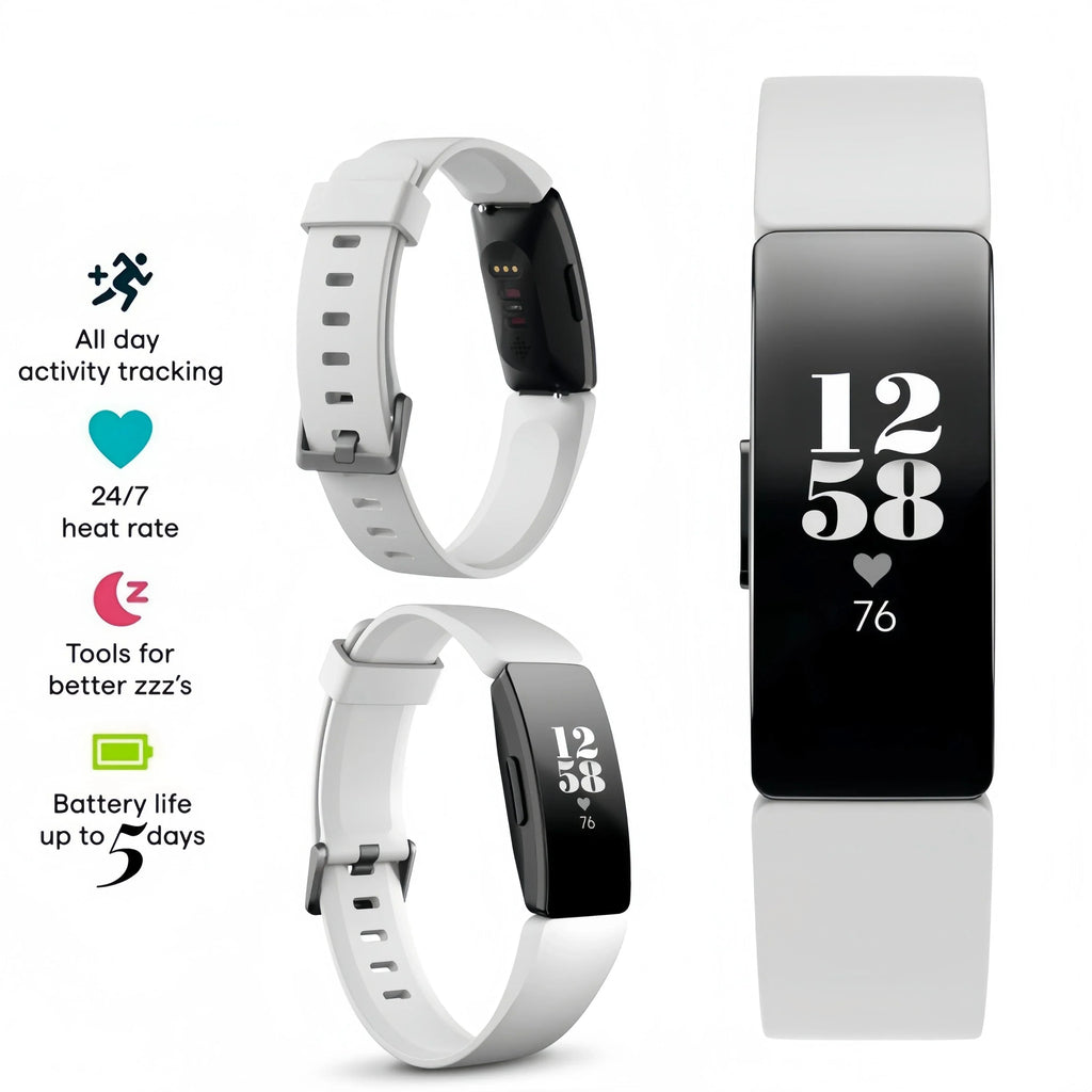 Health Fitness Smart Band White