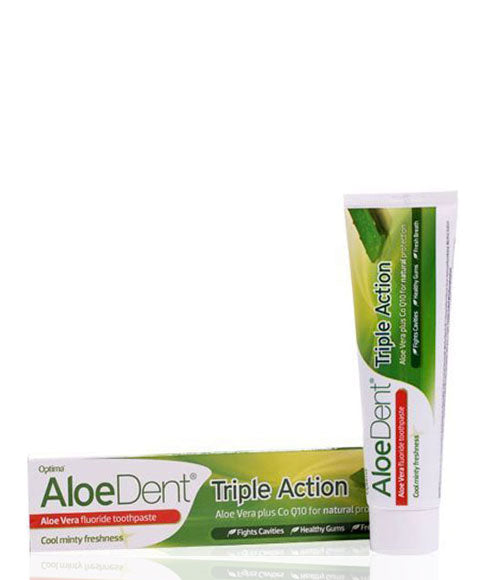 Aloe Dent Triple Action Fluoride Toothpaste 100ml